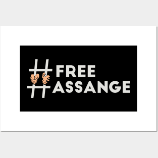 Free Assange #2 Posters and Art